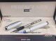 Perfect Replica Montblanc Rollerball pen White & Silver - Special Edition New (4)_th.jpg
